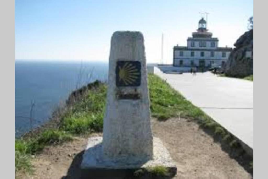 Ferienwohnung Junto Camino De Santiago,1ª Linea De Playa Kap Kap Finisterre Exterior foto