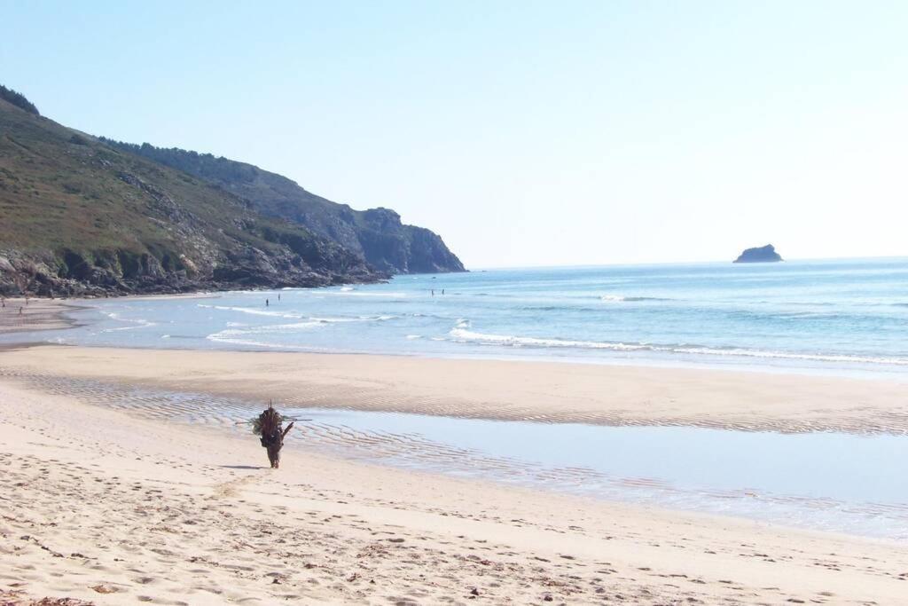 Ferienwohnung Junto Camino De Santiago,1ª Linea De Playa Kap Kap Finisterre Exterior foto